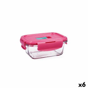 Hermetic Lunch Box Luminarc Pure Box Holy Bicoloured Glass 380 ml (6 Units) by Luminarc, Food storage - Ref: S2711159, Price:...