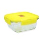 Hermetic Lunch Box Luminarc Pure Box Holy Yellow Glass Squared 1,22 L (6 Units) by Luminarc, Food storage - Ref: S2711161, Pr...