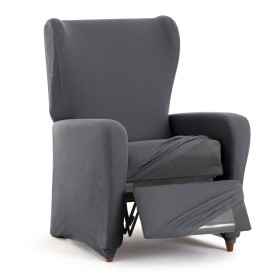 Armchair slipcovers Eysa BRONX Dark grey 90 x 100 x 75 cm by Eysa, Armchairs - Ref: D1606043, Price: 69,25 €, Discount: %