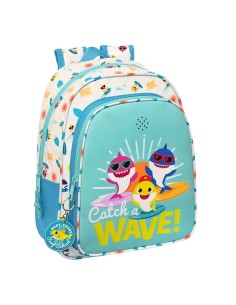 Zaino Scuola Baby Shark Surfing Azzurro Bianco 27 x 33 x 10 cm da Baby Shark, Zainetti per bambini - Ref: S4309087, Precio: 1...