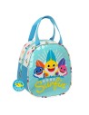 Porta-merendas Térmico Baby Shark Surfing Azul Branco 19 x 22 x 14 cm | Tienda24 Tienda24.eu