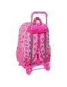 Mochila Escolar con Ruedas Trolls Rosa 33 x 42 x 14 cm | Tienda24 Tienda24.eu