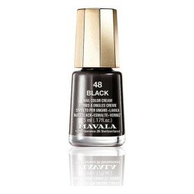 Verniz de unhas Nail Color Cream Mavala 48-black (5 ml)