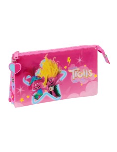 Trousse Fourre-Tout Double Barbie Girl Rose 21 x 8 x 6 cm | Tienda24 Tienda24.eu