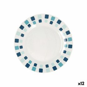 Assiette à dessert Quid Simetric Bleu Céramique 19 cm (12 Unités) de Quid, Plats et plateaux - Réf : S2711236, Prix : 18,66 €...