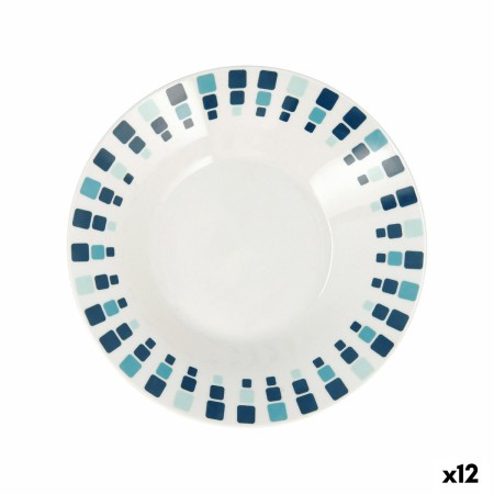 Assiette creuse Quid Simetric Bleu Céramique 20 cm (12 Unités) de Quid, Plats et plateaux - Réf : S2711238, Prix : 17,94 €, R...