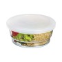 Panier-repas rond avec couvercle Arcoroc So Urban Bicolore verre 1,1 L (12 Unités) de Arcoroc, Stockage des aliments - Réf : ...