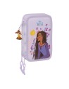 Plumier Triplo Wish Lilla 12.5 x 19.5 x 5.5 cm (36 Pezzi) da Wish, Porta penne - Ref: S4309121, Precio: €25.95, Descuento: %