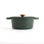 Casserole avec Couvercle Bidasoa Tiara Aluminium fondu Vert 24 cm de Bidasoa, Faitouts - Réf : S2711276, Prix : 31,88 €, Remi...