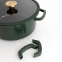 Casserole with lid Bidasoa Tiara Cast aluminium Green 28 cm by Bidasoa, Casserole pans - Ref: S2711278, Price: 36,49 €, Disco...