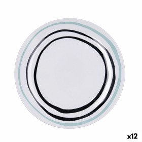 Assiette plate Bidasoa Zigzag Multicouleur Céramique Ø 26,5 cm (12 Unités) de Bidasoa, Plats et plateaux - Réf : S2711364, Pr...