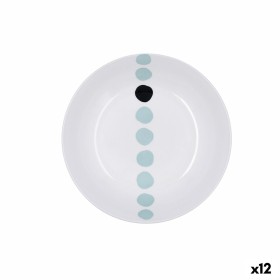 Assiette creuse La Mediterránea Felit 22 x 22 x 3 cm (18 Unités) (ø 22,5 cm) | Tienda24 - Global Online Shop Tienda24.eu