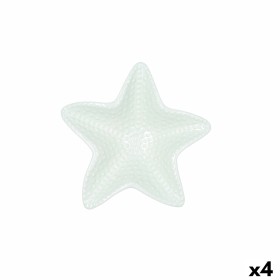 Bowl Quid Kaleido Green Ceramic Star 16 x 16 x 3,5 cm (4 Units) by Quid, Bowls and large cups - Ref: S2711432, Price: 19,28 €...