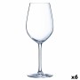 Wine glass Evoque Transparent 550 ml (6 Units) by BigBuy Sommelier, Wine glasses - Ref: S2711439, Price: 13,61 €, Discount: %