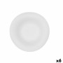 Pasta Dish Bidasoa Fosil White Ceramic 21,9 x 21,3 x 6,8 cm (6 Units) | Tienda24 - Global Online Shop Tienda24.eu