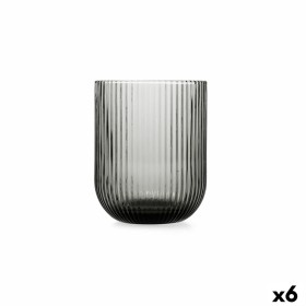 Glass Bidasoa Fosil Grey Glass 280 ml (6 Units) by Bidasoa, Tumblers - Ref: S2711471, Price: 13,61 €, Discount: %