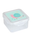 Lunchbox Safta Schnecke türkis 13 x 7.5 x 13 cm | Tienda24 Tienda24.eu