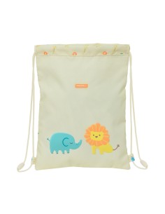 Rucksacktasche mit Bändern Sophie la Girafe Beige 26 x 34 x 1 cm | Tienda24 Tienda24.eu