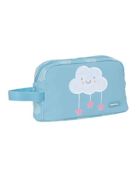 Sac glacière goûter Safta Nuages Bleu 21.5 x 12 x 6.5 cm | Tienda24 Tienda24.eu