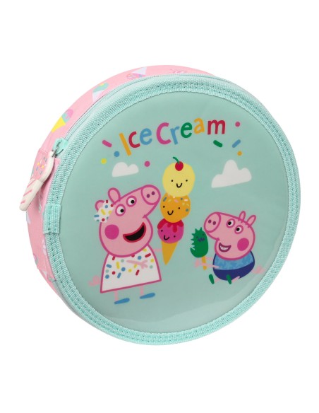 Plumier Peppa Pig Ice cream Rosa Menta (18 Piezas) | Tienda24 Tienda24.eu