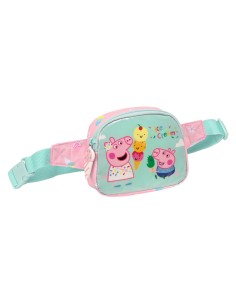 Gürteltasche Peppa Pig Ice cream Rosa Minze 14 x 11 x 4 cm von Peppa Pig, Mode-Hüfttaschen - Ref: S4309297, Preis: 6,81 €, Ra...