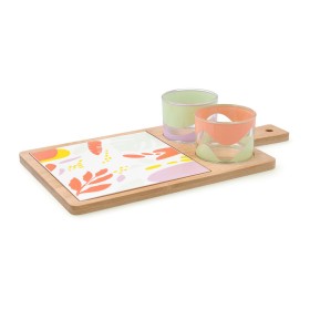 Set da portata Quid Kaleido Multicolore Legno 31 x 17 x 6 cm 4 Pezzi di Quid, Piatti e teglie - Rif: S2711578, Prezzo: 9,84 €...