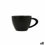 Tasse Bidasoa Fosil Noir Céramique Alumine 220 ml (8 Unités) de Bidasoa, Tasses - Réf : S2711612, Prix : 18,15 €, Remise : %