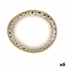 Recipiente de Cozinha Quid Gastro Oval Cerâmica Branco (21,5 x 12,5 x 7 cm) (6 Unidades) | Tienda24 - Global Online Shop Tienda24.eu