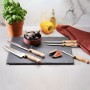 Steakmesser Richardson Sheffield Artisan Schwarz Holz Metall Edelstahl 11 cm (6 Stück) von Richardson Sheffield, Messer - Ref...