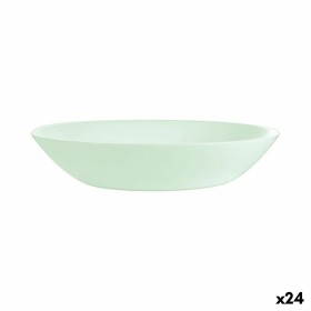 Deep Plate Luminarc Diwali Paradise Green Glass 20 cm (24 Units) by Luminarc, Plates and dishes - Ref: S2711707, Price: 47,15...