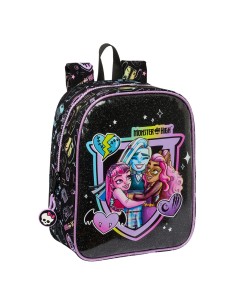 Zaino per Bambini Monster High Nero 22 x 27 x 10 cm da Monster High, Zainetti per bambini - Ref: S4309453, Precio: 12,10 €, D...