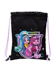 Rucksacktasche mit Bändern Kings League Porcinos Schwarz 35 x 40 x 1 cm | Tienda24 Tienda24.eu