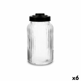 Frasco Quid Maison Transparente Vidro 1,25 L (6 Unidades) de Quid, Armazenamento de alimentos - Ref: S2711814, Preço: 18,50 €...