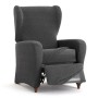 Housse de fauteuil Eysa JAZ Gris foncé 90 x 120 x 85 cm de Eysa, Housses pour accoudoirs de fauteuil - Réf : D1606056, Prix :...