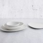 Piatto da pranzo Bidasoa Fosil Bianco Ceramica Ovale 28 x 24,8 x 2,5 cm (6 Unità) di Bidasoa, Piatti e teglie - Rif: S2711824...