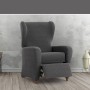 Housse de fauteuil Eysa JAZ Gris foncé 90 x 120 x 85 cm de Eysa, Housses pour accoudoirs de fauteuil - Réf : D1606056, Prix :...