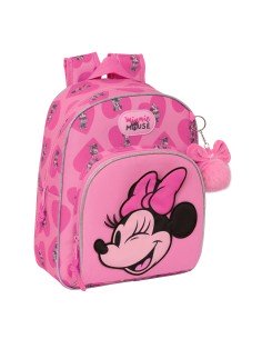 Zaino Scuola Minnie Mouse Loving Rosa 28 x 34 x 10 cm da Minnie Mouse, Zainetti per bambini - Ref: S4309527, Precio: €24.89, ...