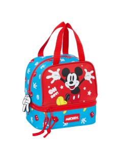 Portamerenda Mickey Mouse Clubhouse Fantastic Azzurro Rosso 20 x 20 x 15 cm da Mickey Mouse Clubhouse, Conservazione di alime...