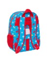 Mochila Escolar Mickey Mouse Clubhouse Fantastic Azul Vermelho 26 x 34 x 11 cm | Tienda24 Tienda24.eu