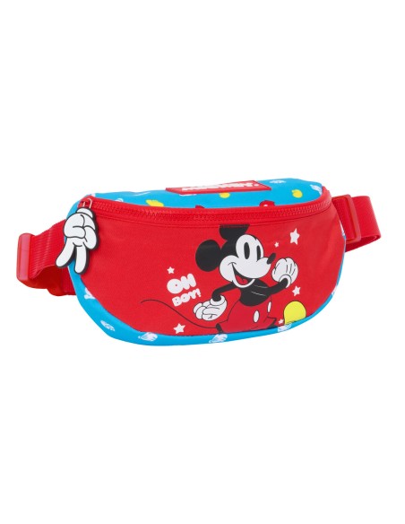 Belt Pouch Mickey Mouse Clubhouse Fantastic Blue Red 23 x 14 x 9 cm | Tienda24 Tienda24.eu