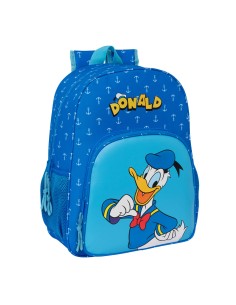 Zaino Scuola Donald Azzurro 33 x 42 x 14 cm da Donald, Zainetti per bambini - Ref: S4309565, Precio: €32.32, Descuento: %