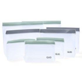 Reusable Food Bag Set Quid Rico Plastic Zip 8 Pieces by Quid, Food storage - Ref: S2711941, Price: 10,41 €, Discount: %