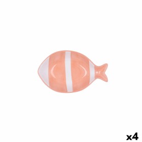 Bol Quid Kaleido Corail Céramique Poisson 14 x 9 x 3 cm (4 Unités) de Quid, Bols et tasses - Réf : S2711954, Prix : 16,61 €, ...