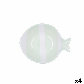 Bol Quid Kaleido Vert Céramique Poisson 15 x 13 x 4 cm (4 Unités) de Quid, Bols et tasses - Réf : S2711956, Prix : 18,60 €, R...