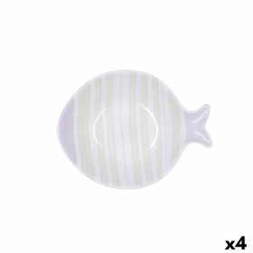 Bol pour Apéritifs Bidasoa Cosmos Blanc Céramique 17 cm (12 Unités) | Tienda24 - Global Online Shop Tienda24.eu