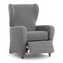 Armchair slipcovers Eysa JAZ Grey 90 x 120 x 85 cm by Eysa, Armchairs - Ref: D1606059, Price: 84,11 €, Discount: %