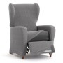 Armchair slipcovers Eysa JAZ Grey 90 x 120 x 85 cm by Eysa, Armchairs - Ref: D1606059, Price: 84,11 €, Discount: %