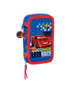 Astuccio Doppio Cars Race ready Azzurro 12.5 x 19.5 x 4 cm (28 Pezzi) da Cars, Porta penne - Ref: S4309590, Precio: 13,06 €, ...