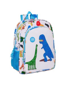 Mochila Escolar Algo de Jaime Branco 33 x 42 x 14 cm de Algo de Jaime, Mochilas infantis - Ref: S4309593, Precio: 33,90 €, De...