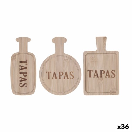 Tabla de servir Quid Tapas Madera (36 Unidades) de Quid, Platos y fuentes - Ref: S2712005, Precio: 50,58 €, Descuento: %